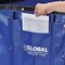 Global Industrial Vinyl Basket Bulk Truck, 24 Bushel, Blue, 53-1/4L x 36-1/4W x 30-1/2H 241986BL - alternate 2
